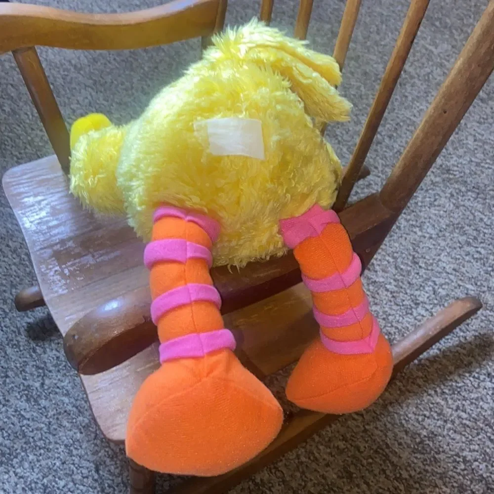Vintage Big Sesame Street Bird Plush Doll